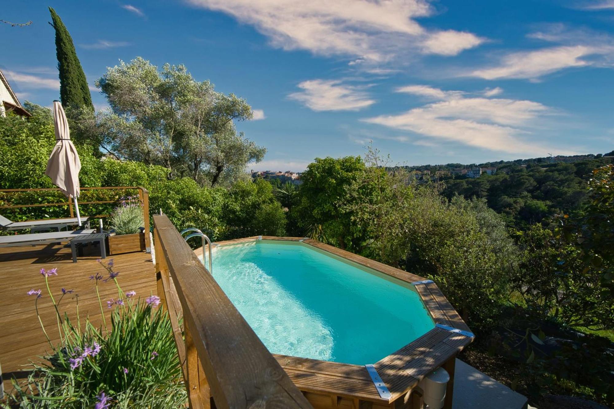 06Q - Biot Beautiful Provencal Villa With Swimming Pool Exterior foto